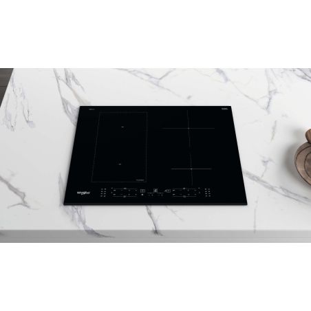TABLE A INDUCTION WHIRLPOOL INTEGRABLE 4ind Dt 1flex 65cm 7200w Cdes WLB 4265 BFIXL