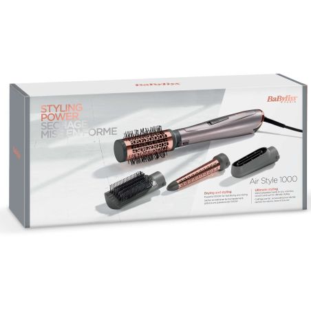 BROSSE SOUFFLANTE BABYLISS Soufflante 1000w Ionic 2temp 3 AS136E