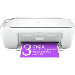 IMPRIMANTE MULTIFONCTION HEWLETT PACKARD 3en1 Wifi 2 Cartouches DESKJET2810E