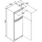 REFRIGERATEUR 2 PORTES LIEBHERR GEM 234l 190+44 H140l55 37db FC In CTPEL231-21