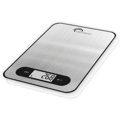 BALANCE DE CUISINE LITTLE BALANCE Slim Inox 1g5kg Tare Liquide 8169