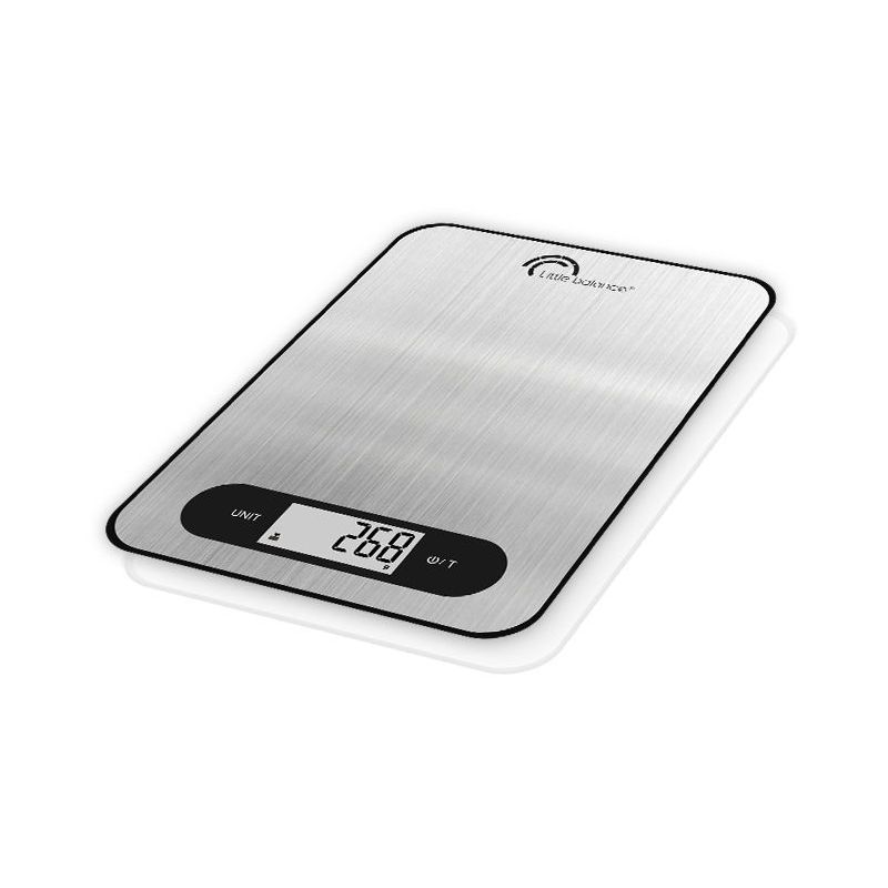 BALANCE DE CUISINE LITTLE BALANCE Slim Inox 1g5kg Tare Liquide 8169