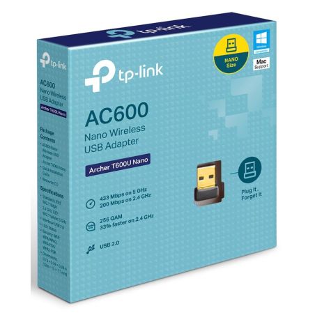 WIFI TPLINK Adaptateur Wifi Ac600 Nano Usb ARCHERT600UNANO