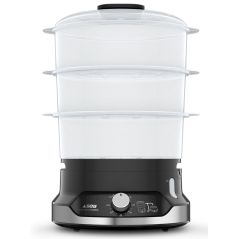 CUISEUR VAPEUR CUISEUR RIZ SEB PEM Cuiseur Vap 9l 3bols 800w Noir VC204800