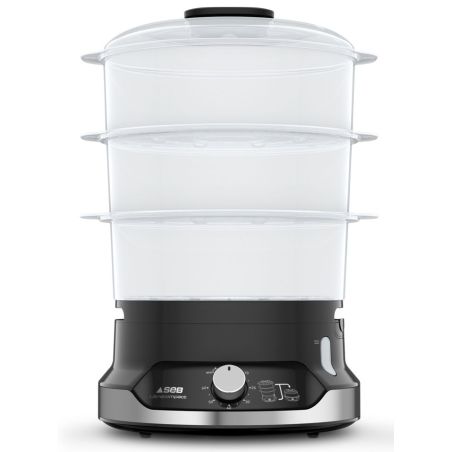 CUISEUR VAPEUR CUISEUR RIZ SEB PEM Cuiseur Vap 9l 3bols 800w Noir VC204800