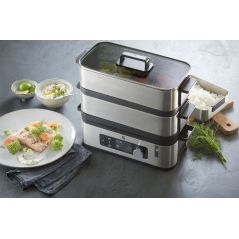 CUISEUR VAPEUR CUISEUR RIZ WMF Kitchenminis Vapeur 2bols 900w 0415090011