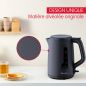 BOUILLOIRE MOULINEX PEM Morning Bleu Nuit 2400w 1,7l BY2M0810