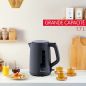 BOUILLOIRE MOULINEX PEM Morning Bleu Nuit 2400w 1,7l BY2M0810