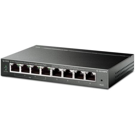 SWITCH TPLINK Switch8ports Easy Smart 4ports TL-SG108PE