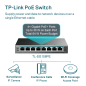 SWITCH TPLINK Switch8ports Easy Smart 4ports TL-SG108PE