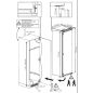 CONGELATEUR ARMOIRE BEKO MENAGER 220l H177,5l54,5 39db EC Gliss BFNA247E40SN