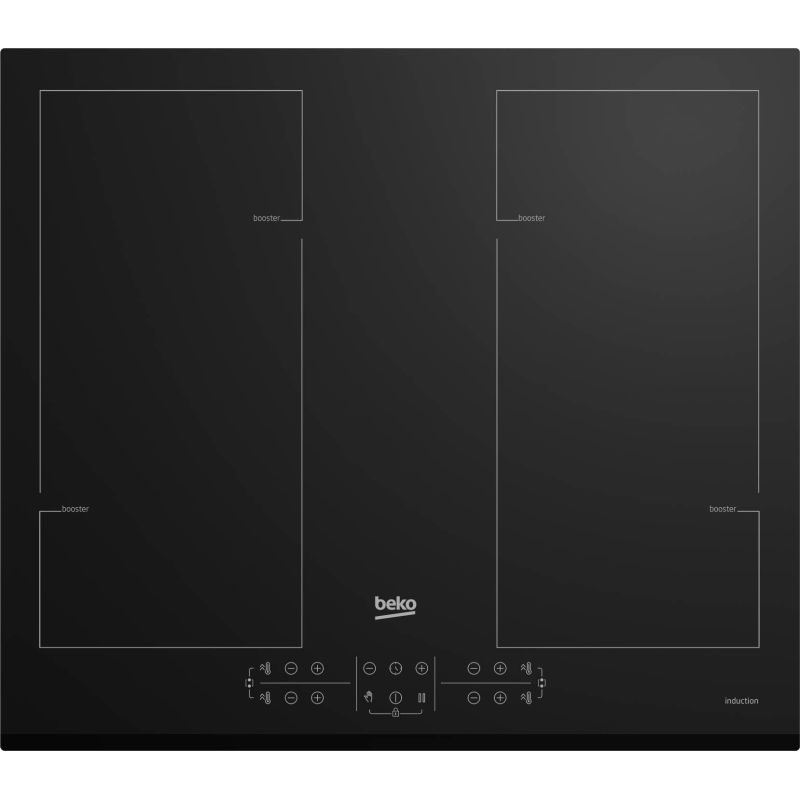 TABLE A INDUCTION BEKO MENAGER 4ind Dt2flex 60cm 7,2kw Cdes S HII 64206 F 2 MT