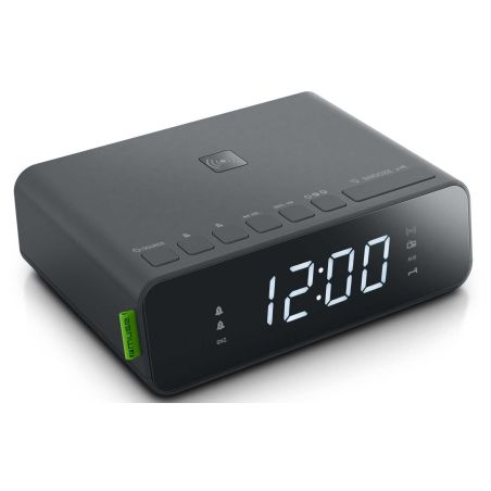 RADIO REVEIL MUSE Pll Fm Wireless 2alarm Usb Cha M175WI