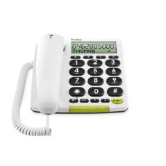 TELEPHONE FILAIRE (TFIXFIL) DORO Gr Ecran Ml Voy Lumineux Blanc PHONEEASY 312 CS