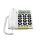 TELEPHONE FILAIRE (TFIXFIL) DORO Gr Ecran Ml Voy Lumineux Blanc PHONEEASY 312 CS TELEPHONE FILAIRE (TFIXFIL) DORO Gr Ecran Ml Voy Lumineux Blanc PHONEEASY 312 CS