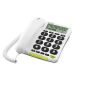 TELEPHONE FILAIRE (TFIXFIL) DORO Gr Ecran Ml Voy Lumineux Blanc PHONEEASY 312 CS TELEPHONE FILAIRE (TFIXFIL) DORO Gr Ecran Ml Voy Lumineux Blanc PHONEEASY 312 CS