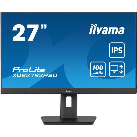 MONITEUR (MONIXPOUCE) IIYAMA 27 Ips 100hz 0,4ms Usb-hubx4 R XUB2792HSU-B6