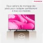 TELE LED DE 15 A 23 THOMSON BRUN DLED 60 60hz Easy Tv Mode Hote 24HD2S13