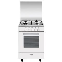 CUISINIERE DESSUS GAZ GLEM 53x50 4gaz Thermoc A Blanc GA 551 GWH