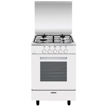 CUISINIERE DESSUS GAZ GLEM 53x50 4gaz Thermoc A Blanc GA 551 GWH