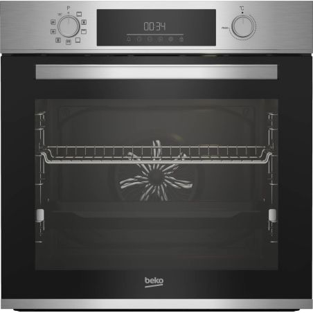 FOUR PYROLYSE BEKO MENAGER Mf 72l 10pr Chal Puls A+ Inox BBIM12300XMPEF