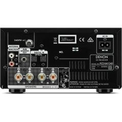 CHAINE MICRO DENON 2x30w Cd Mp3 Wma Fm Rds Bt Dab DM 41 DABSPBKEK