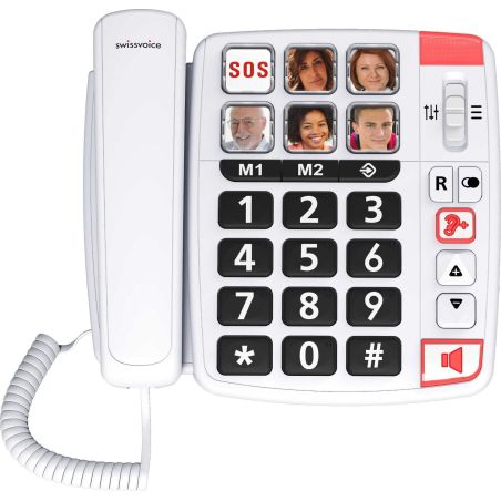 TELEPHONE FILAIRE (TFIXFIL) SWISS VOICE Gdes Touch 2mem Direct 6phot M XTRA 1110