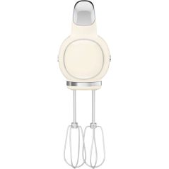 BATTEUR SMEG PEM 250w 9vit 5access Creme HMF01CREU