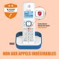 TELEPHONE SANS FIL (TSFISFIL) ALCATEL Dect 100mem Ml Bloc Appels Gri F860GREY