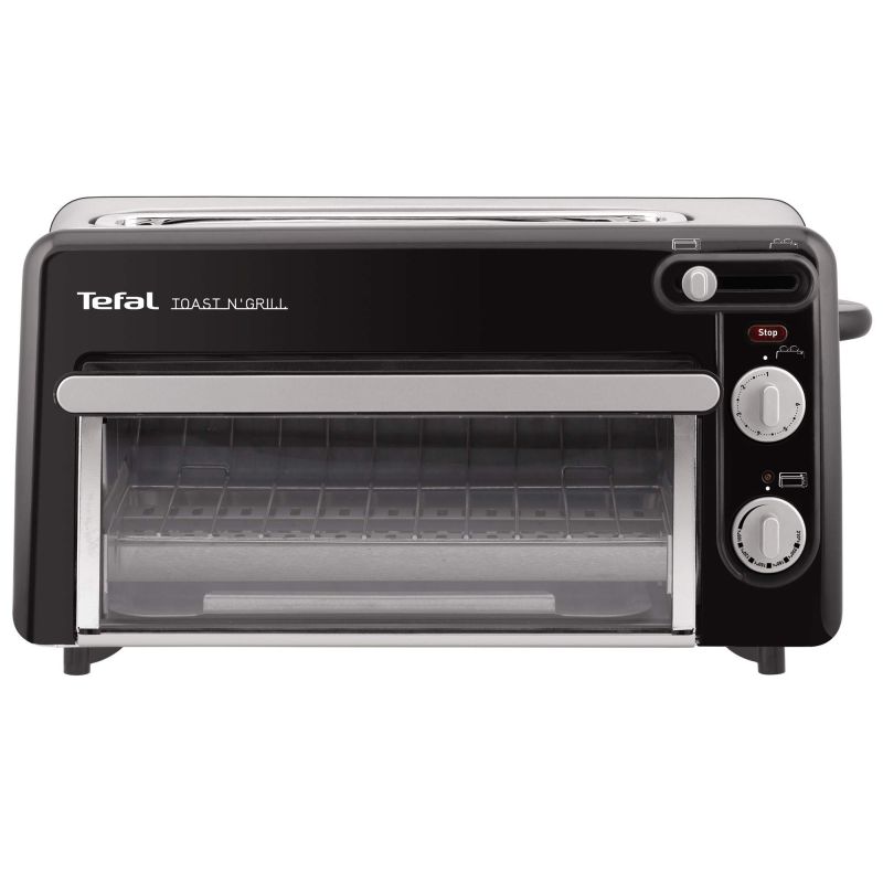 GRILLE PAIN TOASTER TEFAL PEM Toast N Grill 1300w2fentes Noi TL 600830
