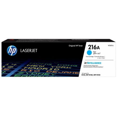 CONSOMMABLE LASER HEWLETT PACKARD Toner 216 Cyan Pr MFP M 183 W 2411 A