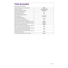 HOTTE DECOR FABER Beat Ilot 600m3 68db A Nr Mat 5816458