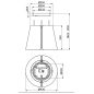 HOTTE DECOR FABER Beat Ilot 600m3 68db A Nr Mat 5816458
