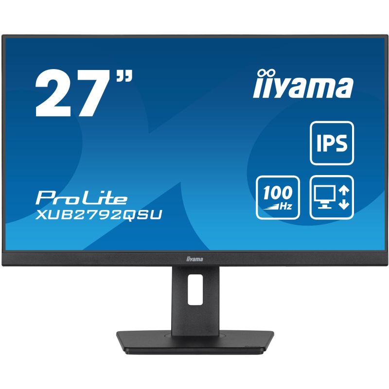 MONITEUR (MONIXPOUCE) IIYAMA 27 Ips 100hz 0,4ms Usb-hubx4 R XUB2792QSU-B6
