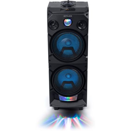 CHAINE FORTE PUISSANCE MUSE 400w Lumin Pll Fm Bt Usb Aux M M1935DJ
