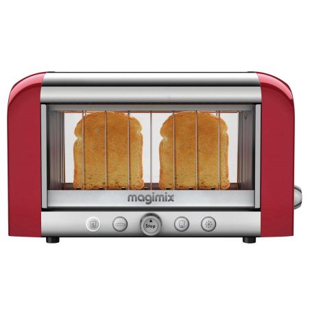 GRILLE PAIN TOASTER MAGIMIX Toast Vision 4tr Xl 1450w Roug 11540