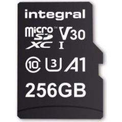 CARTE MICRO SD INTEGRAL MICRO SDXC 256GB UHS1 U1 CL10 INMSDX256G-100V30