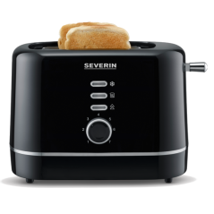 GRILLE PAIN TOASTER SEVERIN 2fentes 850w Elec Noir AT4321