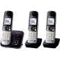 TELEPHONE SANS FIL (TSFISFIL) PANASONIC BRUN Dect Trio 120mem Ml Large Rep3 KXTG 6823 FRB
