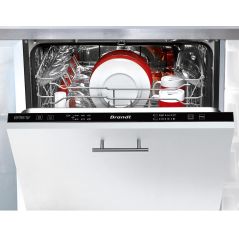 LAVE VAISSELLE TT INTEGRE 60CM BRANDT ENCASTRABLE 14c 6pr 4t Ddif 44db DB BDJ424VLB