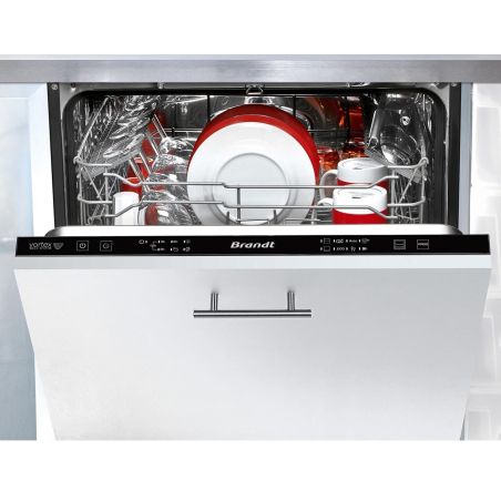 LAVE VAISSELLE TT INTEGRE 60CM BRANDT ENCASTRABLE 14c 6pr 4t Ddif 44db DB BDJ424VLB
