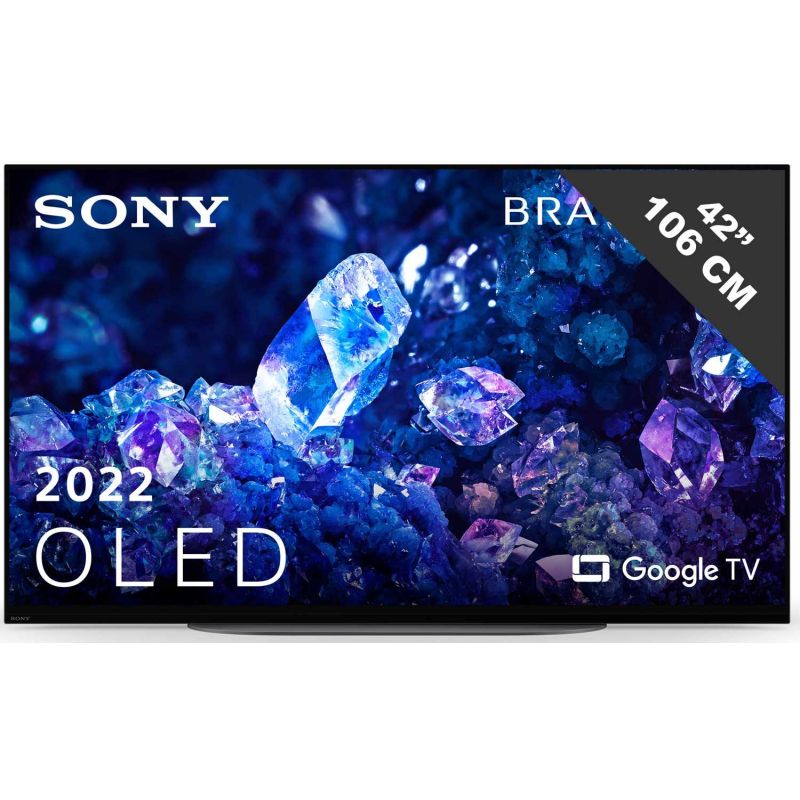 TELEVISEUR OLED SONY BRUN 4K UHD OLED 106 Xr 100hz Googl XR42A90KAEP
