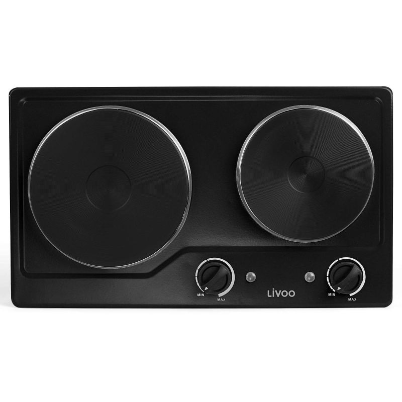 RECHAUD LIVOO 2elec 2500w Manettes Frontales DOC 168 N