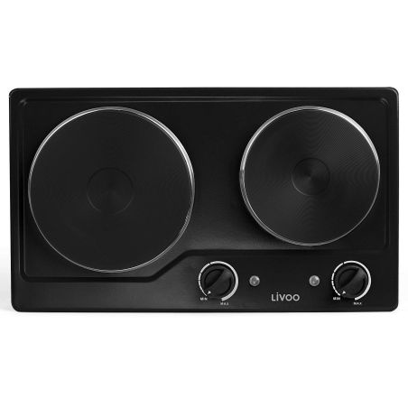 RECHAUD LIVOO 2elec 2500w Manettes Frontales DOC 168 N