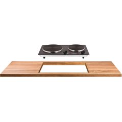RECHAUD LIVOO 2elec 2500w Manettes Frontales DOC 168 N