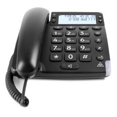 TELEPHONE FILAIRE (TFIXFIL) DORO Vol60db Caa Ml Indi Visul Noir MAGNA 4000