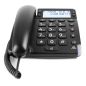 TELEPHONE FILAIRE (TFIXFIL) DORO Vol60db Caa Ml Indi Visul Noir MAGNA 4000