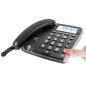 TELEPHONE FILAIRE (TFIXFIL) DORO Vol60db Caa Ml Indi Visul Noir MAGNA 4000