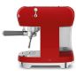 EXPRESSO SMEG PEM 15bars 1350w Dosettesmoulu Va ECF02RDEU