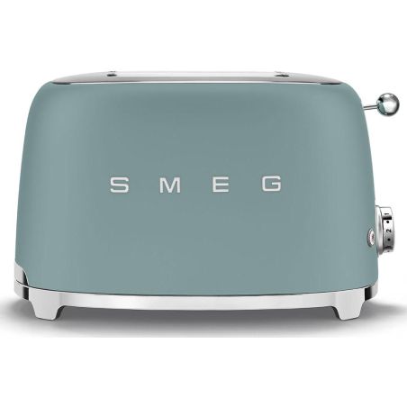 GRILLE PAIN TOASTER SMEG PEM Toaster 950w 2fentes Vert Emer TSF01EGMEU